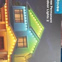 Govee Permanent Outdoor Lights 2, 50ft RGBIC Outdoor Lights with 36 LED Lights, IP67 Waterproof, 100