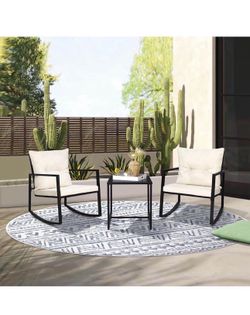 All new 3 pieces outdoor patio set