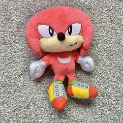 Sonic the Hedgehog Knuckes Plush