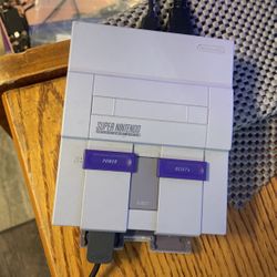 Mini Super Nintendo Console 21 Games -2 Controllers $95 