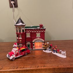 Department 56 Fire House