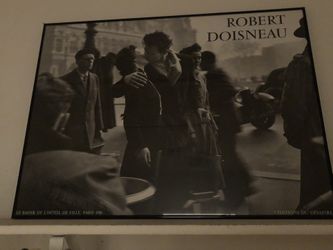 Framed Mounted Print Of Robert Doisneau Photo