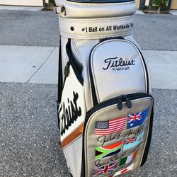 Rare Titleist World Tour Staff Bag 