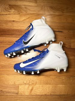 Nike Vapor Untouchable Pro 3 Blue White Football Cleats AO3021-145