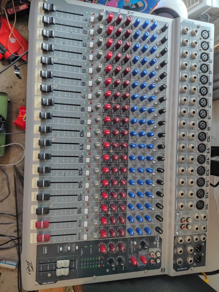 
Peavey PV 20 USB 20-Channel Mixer – All Cables Included – $275 (Decatur, IL)