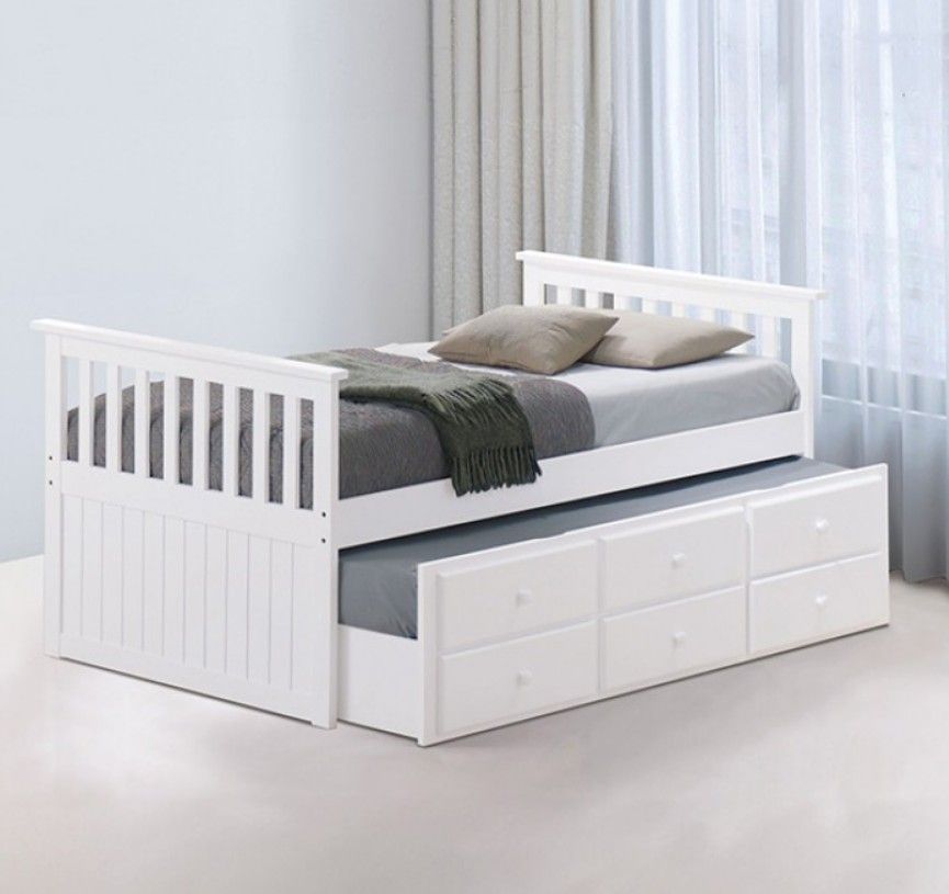 Twin/Twin Captain Bed