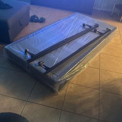Spring Box With Rails For Bottom