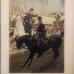 Vintage The American Soldier 1863 Photo Print-Good For Framing Approx 9x13” VGC