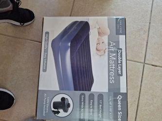 Oak + Vine Queen Size Double Layer Air Mattress