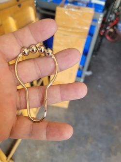 Metal Silver Rings For Shower Curtain