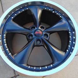 4 New Bravado Americana II 20X11 Matte Black Machined Rims 5X114.3 5X4.5 +55MM Offset