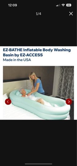 EZ  bed bath  for bedridden or elderly
