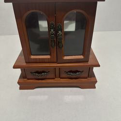 Vintage Mini Dresser Jewelry Box 9x8 