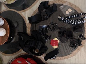 Go Pro strapped gear