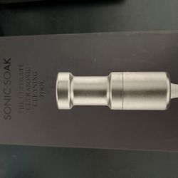 Sonic soak ultrasonic cleaning tool