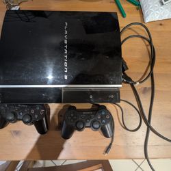 PS3 (FAT) With Controllers, Games, and 1 TB Storage