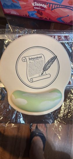 Mouse pad ergonomic with silicone gel filled. New