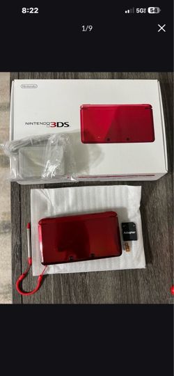 OG METALLIC RED 3DS W/BOX M0dded