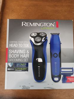 Remington R9000 series shaver hair trimer and body hair grooming set