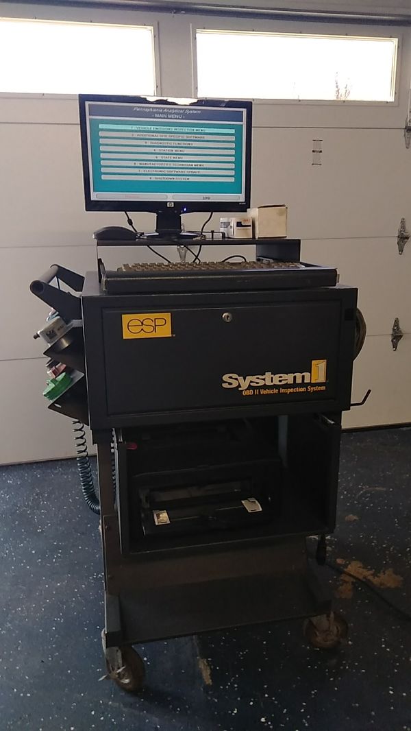 PA emission machine w/ printer for Sale in Harrisburg, PA OfferUp