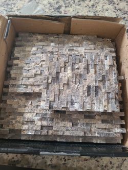 Rock wall tiles