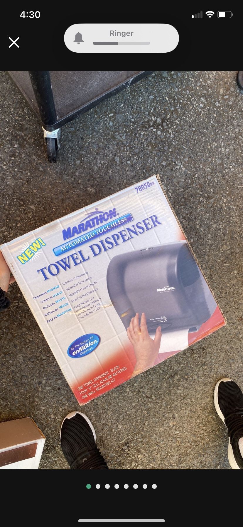 Marathon Automated Touchless Towel Dispenser