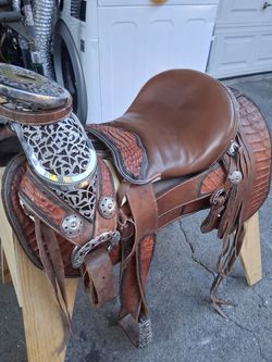 Horse crocodile saddle (Real)