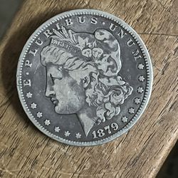 1879 USA MORGAN SILVER DOLLAR