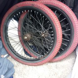 BMX 20 Inch Wheel Set