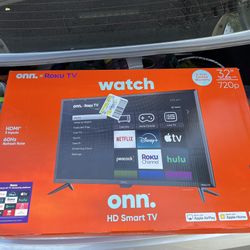 New 32” HD Smart Roku TV 
