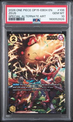 Zeus Nami OP15-EB04 PSA 10