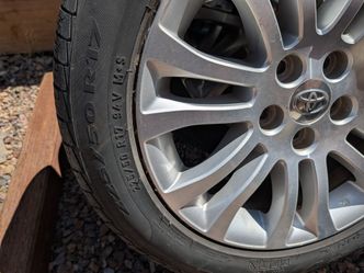 OEM 17” Toyota Sienna Wheels & Pirelli Tires