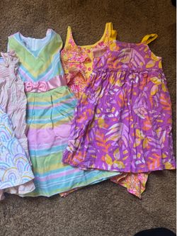 Set of 5 dresses size 4T