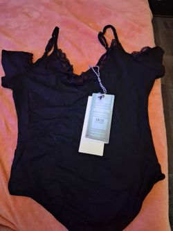 Iris Los Angeles Black Lace Bodysuit