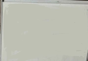 Dry Erase Magnetic White Board Approximately 3 Ft Wide 2 Ft High