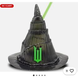 Wicked Regal Exclusive 2024 Elphaba Witch Hat 32oz Promo Cup And Lamp Box
