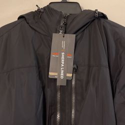 NWT Hawke & Co Sherpa Lined Jacket Large. No Deliveries