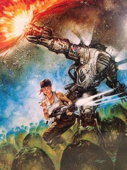 ALIENS RARE SIGNED LIMITED PRINT