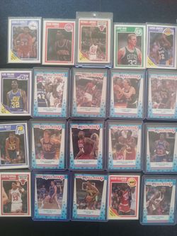 Jordan 89' Fleer partial set 40+ cards