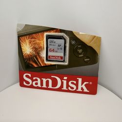 SanDisk Ultra 64GB SDXC UHS-I Memory Card 80MB/s Class 10 New