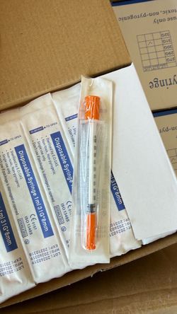 Disposable syringes