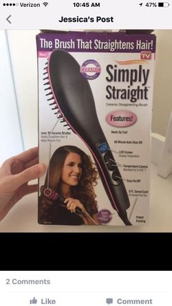 Hot brush