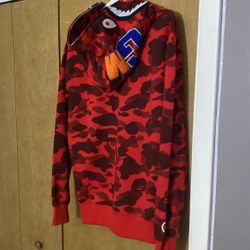 Red Bape Hoodie