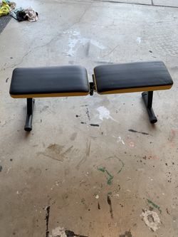 Collapsible weight lifting bench