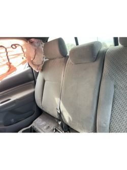 Rear Passenger Seat Upper Back Rest fits 2005-2015 Toyota Tacoma Crew Cab Gray Cloth