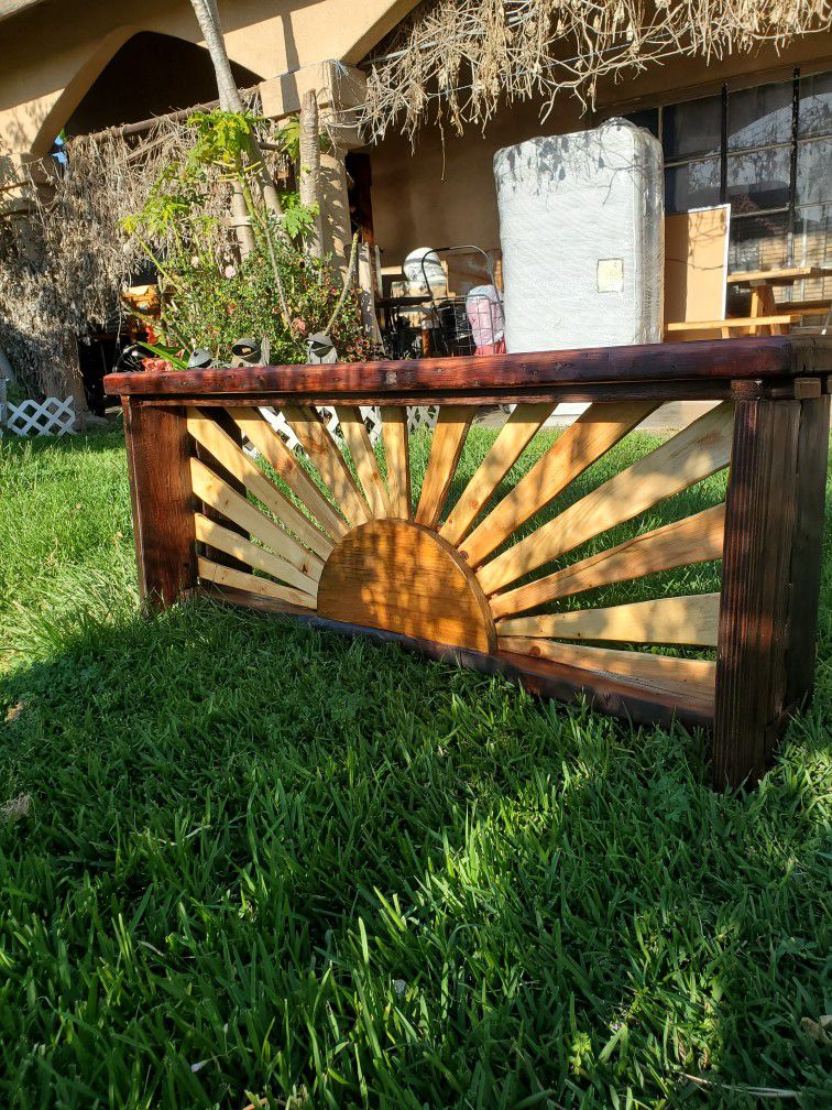 New Bench Solid Wood  Sun 