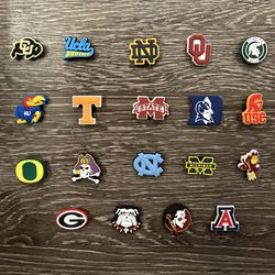 College Team Croc Charm Jibbitz