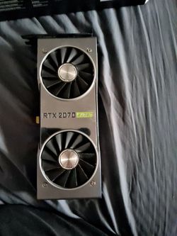 GPU RTX 2070 SUPER - founders edition