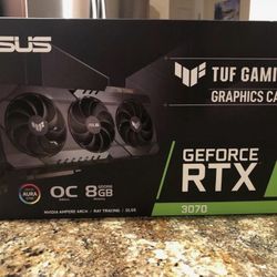 ASUS TUF Gaming NVIDIA GeForce RTX 3070 OC Edition Graphics Card *NEW*