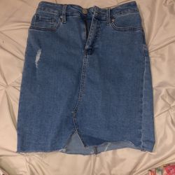 Jean Skirt - Size 3 